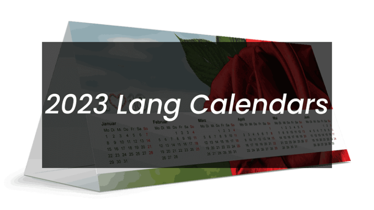 2023 Lang calendars